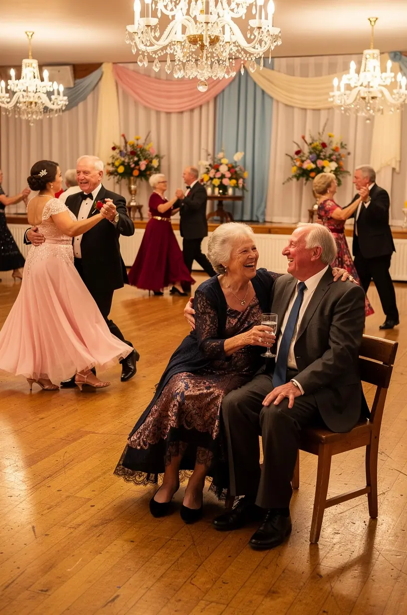 Inclusive dance gathering promoting active aging participation.